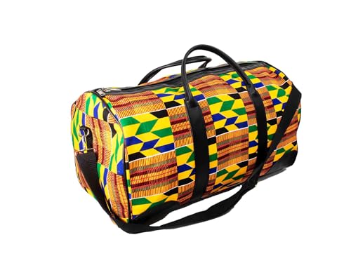 DC1 AFRICAN ETHNIC TRIBAL FABRIC TRAVELLING BAG YPR4