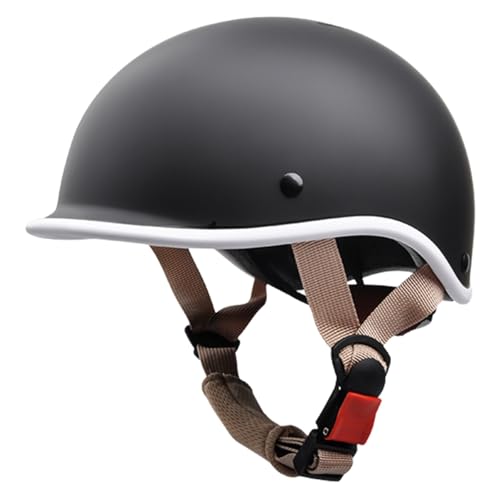 Casco Jet para Moto Infantil, Casco De Scooter Infantil, Casco Abierto para Moto Infantil De 3 A 12 Años, Homologado Según La Norma ECE 22.06 E,48-53cm