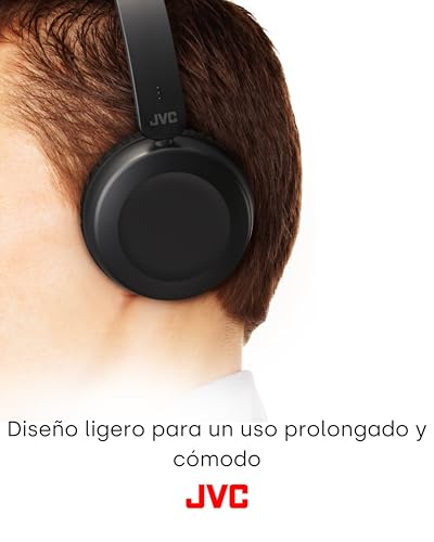 Miniatura 3 de Jvc Auriculares Ha-S31m Con Cable, Microfono Y Diadema Acolchada Diseño Plegable Y Giratorio Alta Respuesta De Frequencia Entre 10-26000 Hz Cascos De Color Negro Diseño Ligero