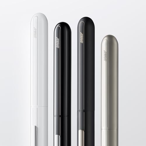 lamy dialog fine nib fountain pen model 1228088 pianowhite 3 pt whitesilvergold