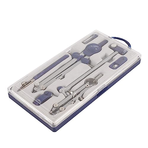 Conjunto de geometria de bússola, conjunto de desenho padrão de básico de bússola, ferramentas de de