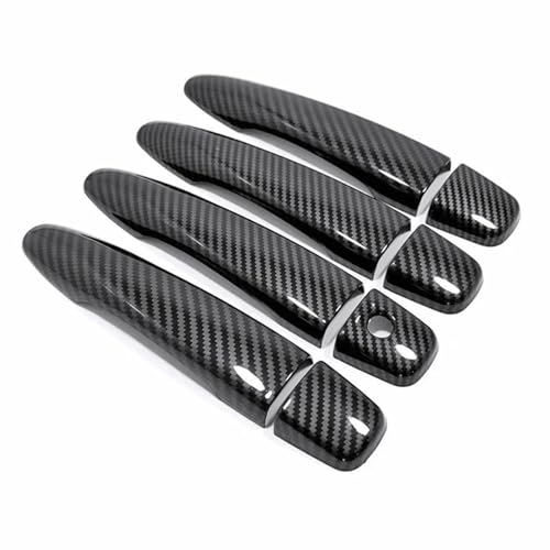 Cubierta de manija de puerta efecto carbono para proteger y embellecer tu Nissan X-Trail T32
