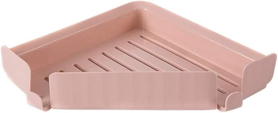 Triangular Shelf in The Bathroom, No Need to Punch The, Storage Rack, Tripod, Wall Mounted Kitchen, Finishing with Hook(D)