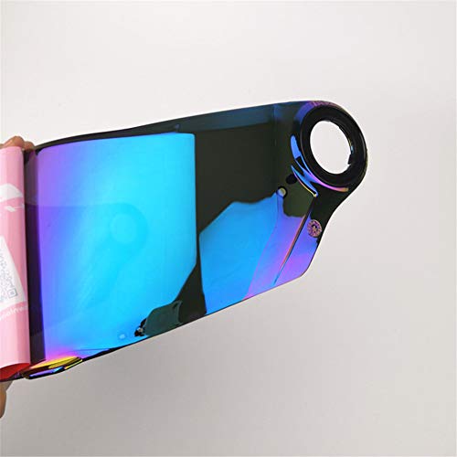 LS2 Visera Para FF392 FF396 FF385 FF358 Visera de casco (Rainbow)