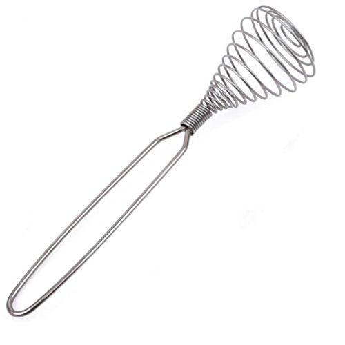 Spring Whisk, I Kito Stainless Steel Manual Eggbeater Hand Egg Mixer Whisk Blender Stirring Beater Cream Frother Flour Stirrer For Kitchen #TOP1
