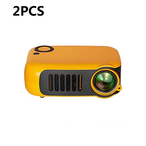 LCD HD 1080P Projektor Eingebauter Lautsprecher 800 Lumen Mini Tragbarer LED Video Beamer Unterstützung Energienbank HDMI/TF/IR/USB Für