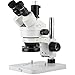 KOPPACE 3.5X-90X,10 Million Pixels, USB 3.0 Industrial Camera, Trinocular Stereo Microscope,WF10X/20 Eyepieces,144 LED Ring Light,Provide Professional Image Measurement Software