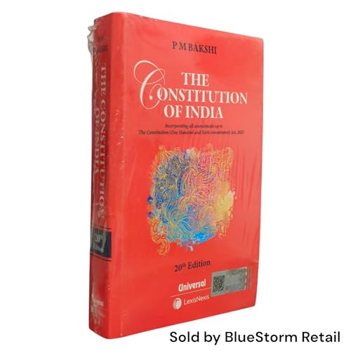 Image of Constitution of India By P M Bakshi - 20th Edition 2025