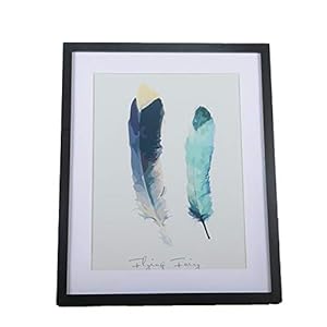 DAOCHAN Houten Fotolijst Kunst Muur Fotolijst Zwart Wit Kleur A4 Fotolijst 21x30cm Photo Frame (Color : Black, Size : A4…