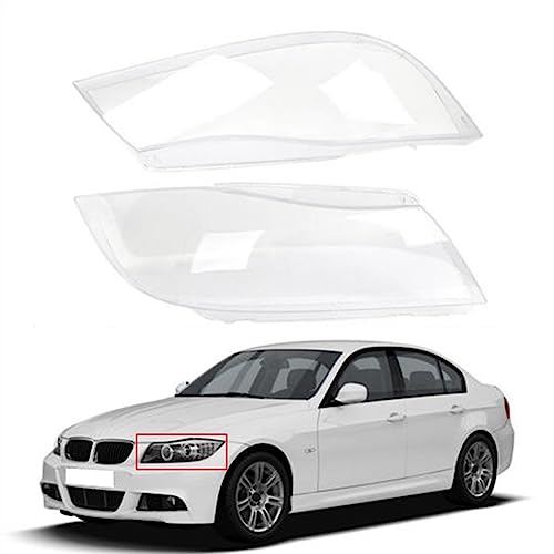 Optique de phare droit BMW Série 3 E90 E91 2005-2012 - Lentille plastique transparente