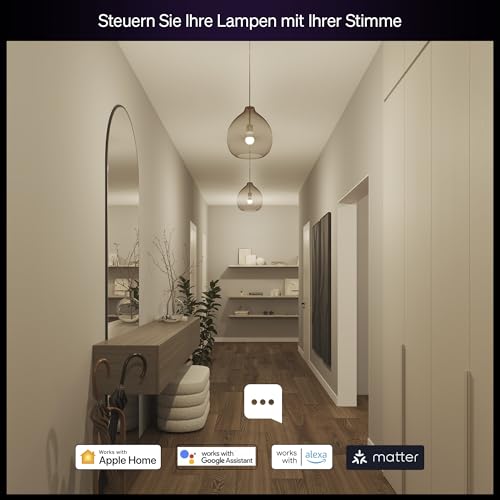 Philips Hue Essential Smart LED A60 Lampe, Weiß und Farbiges LED Leuchtmittel, E27 Fassung, 8W, 2200K-6500K, 806 Lumen LED Licht, dimmbar, kompatibel mit Alexa, Google Assistant & Apple Home, 1er Pack