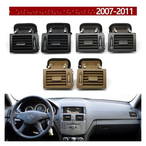 Grille aération W204 cassée solution de remplacement pour tableau de bord Mercedes - 3