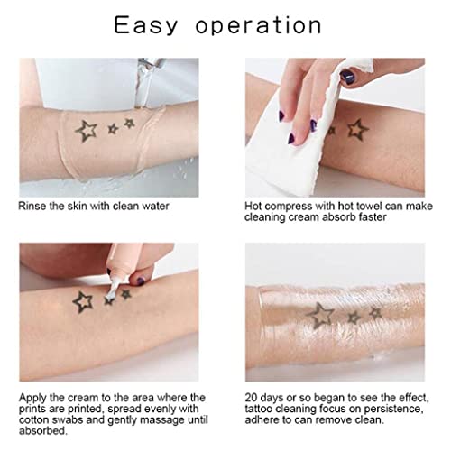 SECRET DESIRE Permanent Tattoo Removal Cream Natural Fades Away Maximum Strength 13g - Image 4