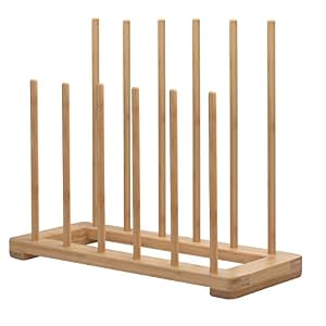 MobileVision Bamboo Boot Rack Free Standing Shoe Organizer, Holds 6 Pairs, Store Tall Knee-High, Hiking, Riding, Rain or Work Boots in closets, entryways & more MobileVision Bamboo Boot Rack Free Standing Shoe Organizer Holds 6 Pairs Store Tall Knee High Hiking Riding Rain or Work Boots in closets entryways more