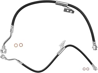 2PCS Front Left Right Brake Line Hydraulic Hose Fits Chevrolet C1500 Suburban 1992-1999