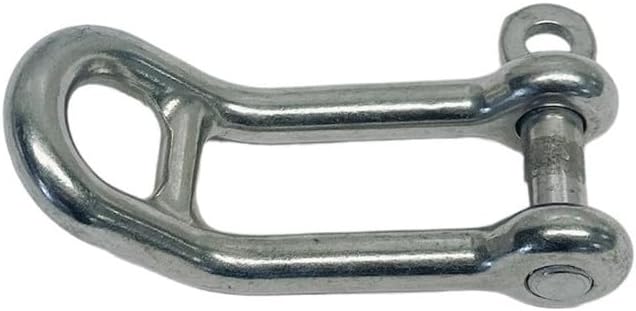 Marine Boat 15/32" Headboard Shackle Captive Pin 2500 Lb WLL Stainless Steel 4Pc