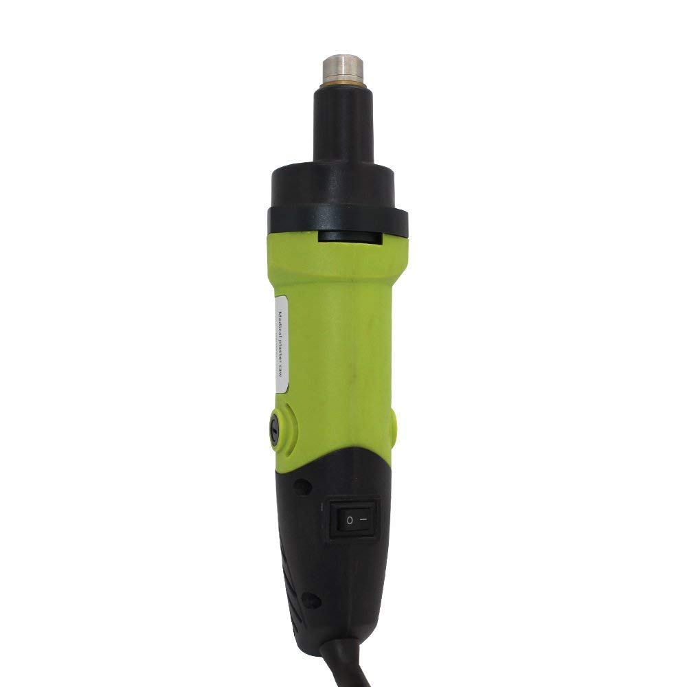 Toplionace Professional Medical Gesso elettrico Saw Cast Cutter Medicina sportiva ortopedica 220V 12500r/min (Verde)