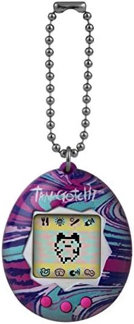 Tamagotchi 42812 Original Yellow & Blue - Feed, Care, Nurture-Virtual Pet with Chain for on The go Play