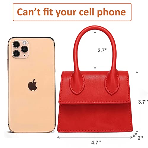 CATMICOO Mini Purse for Women, Mini Bag with Crocodile Pattern2