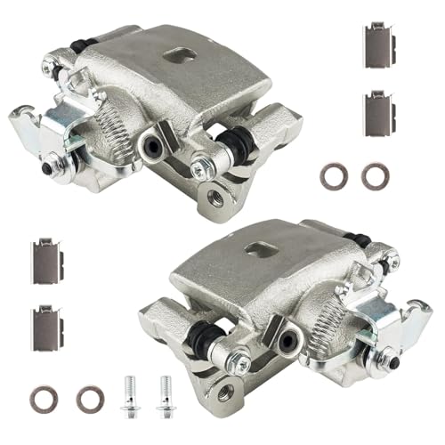Image of KAX Disc Brake Caliper Assembly with Bracket Fit for 2004-2007 Freestar, 2004-2007 Monterey, 2pc Rear Left and Right