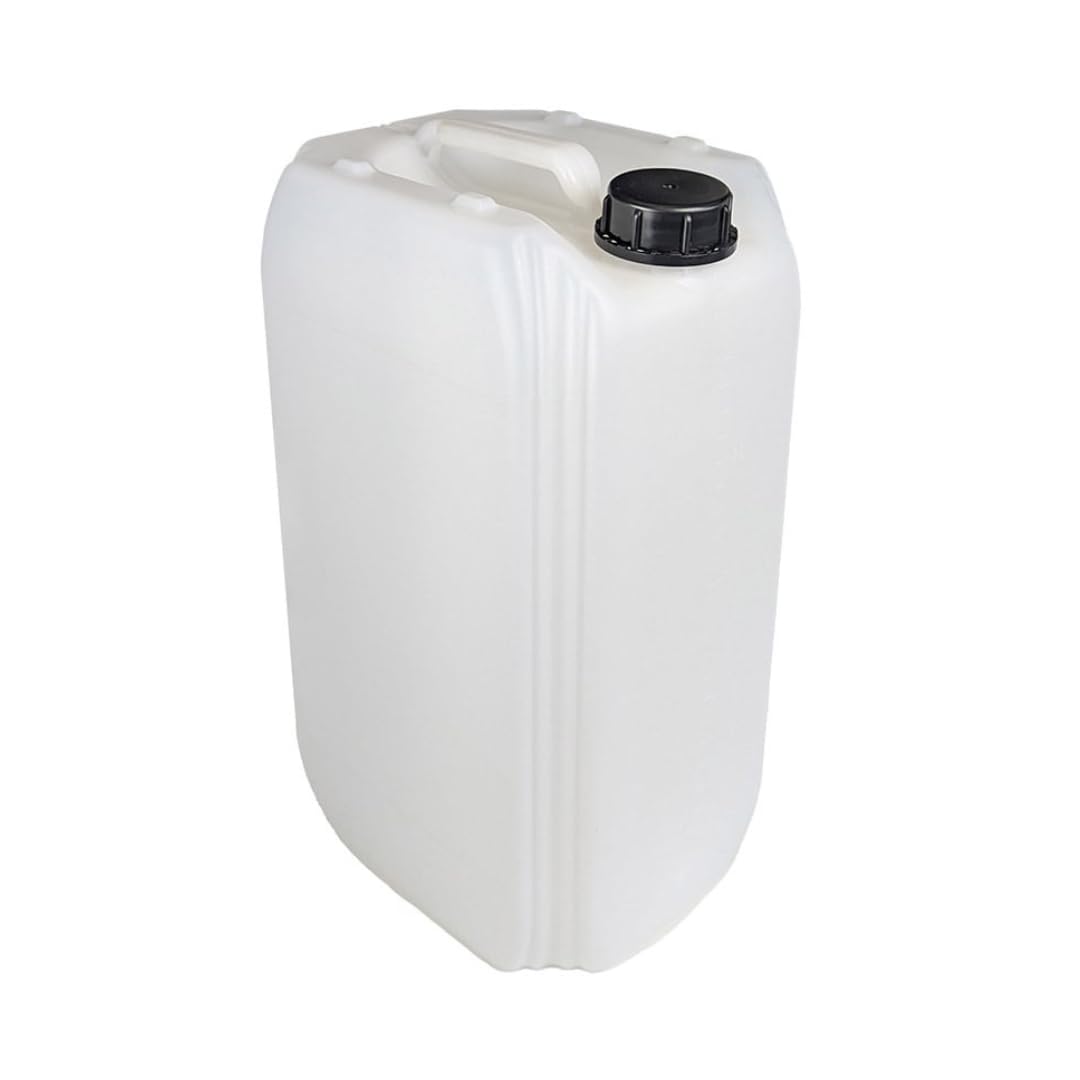 Liquipak 25L Heavy Duty Water Container Stackable Hdpe Plastic Food Safe Drum Jerry Can Din 61 Cap Storage from B&Q