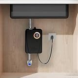 Instant Water Heater 3KW 220V Tankless Hot Water Heater with LCD Display for in-Line Sinks, Under Sink Water Heater (Black) - Image 5