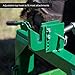 Titan Attachments Green 3 Point Quick Hitch Adaptor to Category 1 Tractors, 3000 LB Lifting Capacity, 27.5