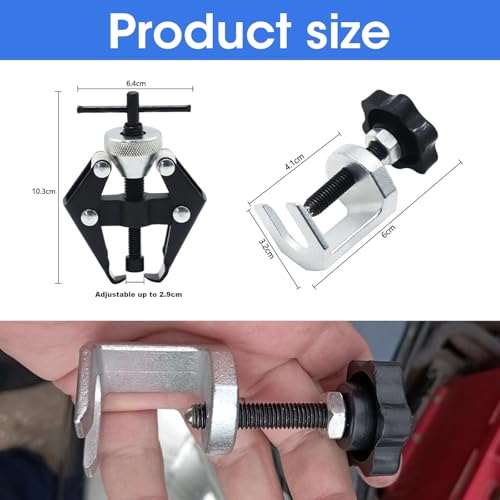 Dwitkul 3 Stück Wischerarm Abzieher Scheibenwischer Abzieher für Wischerarm Abzieher Scheibenwischerarm Demontage für Auto Maximalen Öffnung von 9mm - 30mm