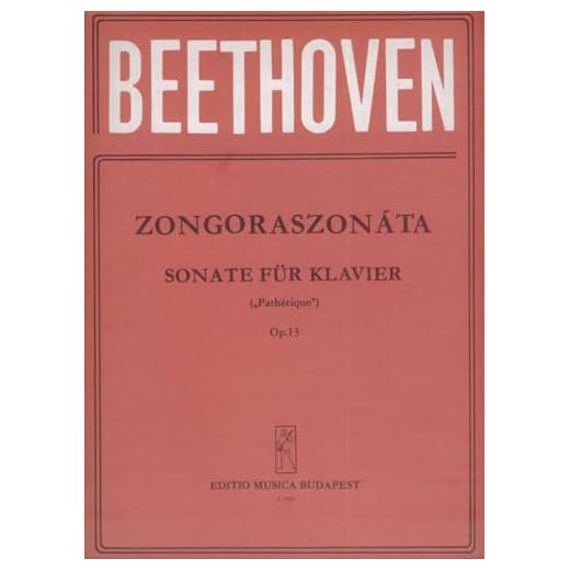 Klaviersonaten in einzelausgaben op.13 op. 13 c-m piano