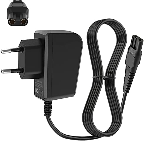 15v 0.36a Razor Charger line for Philips Norelco HQ8505 7000 5000 3000 9000 Series Electric Razor, Aquatec, Architec, Multisrun Beard trimmer, Replace Power Line Adapter Cover