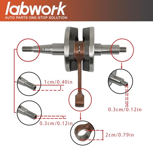 Labwork Piston Cylinder Gasket Seal Kit Replacement for Yamaha Blaster 200 YFS200 1988-2006 Replacement for 2XJ-11311-02-00 2XJ-11631-01-97 3JM-11601-00-00 3JM-13621-00-00 by labwork - Image 4