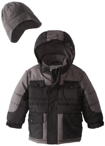 Image of Rothschild Little Boys' Two Tone Puffer Jacket