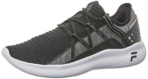 Tênis Quark, Fila, Masculino, Preto/Grafite/Prata, 40