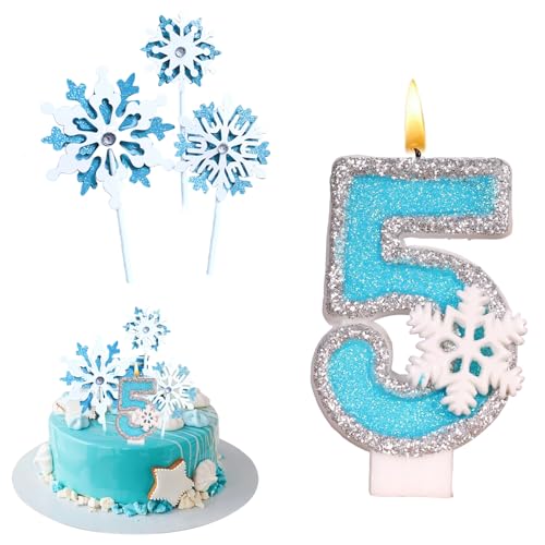 Regalo perfetto: la candela del 5° compleanno per bambine viene fornita in una scatola trasparente in PET, ideale da regalare! Combinabile con altri articoli con numeri per candele di compleanno per una festa suggestiva.