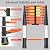 Telescopic Collapsible Telescoping Ladder Extension - 12.5 FT Tall Compact Aluminum Foldable Extendable Rv Telescope Ladders - Adjustable Retractable for House Roof Travel Trailers - 330lbs Capacity