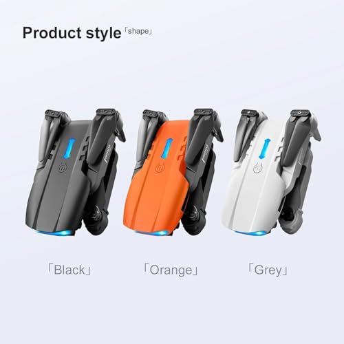 Image of Heattack Olly'S-Drone-With-4K-Camera-Wifi-FPV-1080P-HD-Dual-Foldable-RC-Drone-Altitude-Hold-Headless-Mode-Visual-Positioning-Auto-Return-App-Control-Multicolor-4 (DN9)