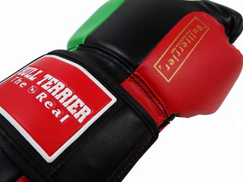 Amazon.co.jp: (黒/緑 16oz)BULL TERRIER ボクシンググローブ トレイ