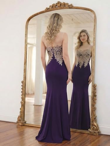 Image of BABYONLINE D.R.E.S.S. Formal Dresses for Women Bodycon Mermaid Appliques Lace Elegant Prom Dress XIN262
