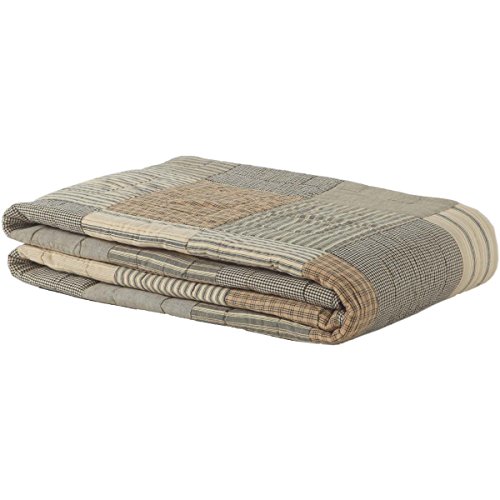 VHC-Brands-Farmhouse-Bedding-Sawyer-Mill-Quilt-Queen-90x90-Charcoal-Grey VHC Brands Farmhouse Bedding Sawyer Mill Quilt Queen 90×90 Charcoal Grey