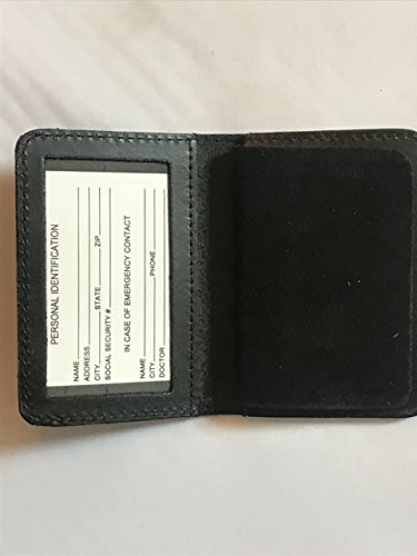 NEW YORK CITY POLICE OFFICER THIN BLUE LINE FAMILY MEMBER MINI SHIELD ID WALLET2