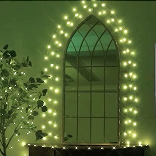 Eambrite Colour Changing Fairy Lights with 8 Lighting Modes 100 LEDs RGB String Lights USB Wire Light Waterproof for Bedroom Wedding Party (32FT/10m, Multi-Coloured)