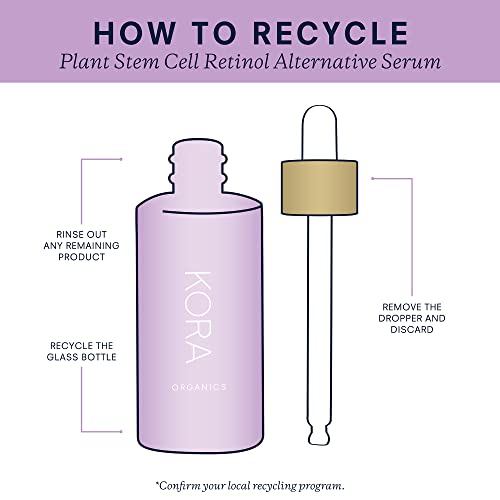 Kora Organics Plant Stem Cell Retinol Alternative Serum 1 Oz / 30 Ml #TOP5