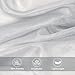 Montrestar Schal Damen Chiffon Stola, Schal Sommer in Grau, Leichtes Chiffontücher Stola, Pashmina Style für Abendkleid Festlich Hochzeit Party (Grau, 200 x 70 cm)