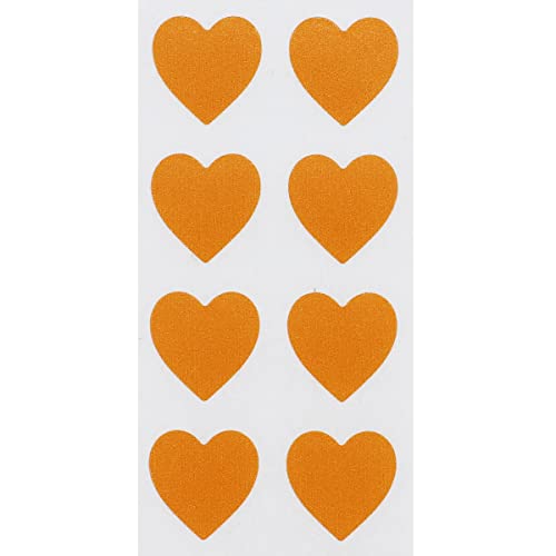 Cuori da 1,27 cm 1/2 Heart Pesca