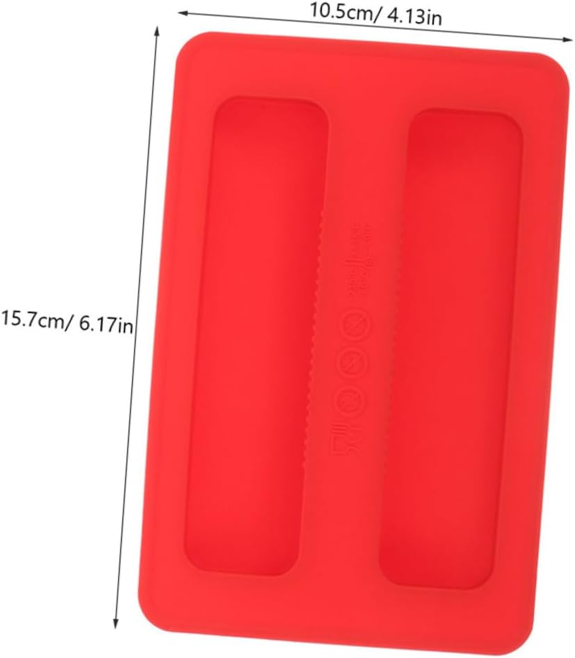 MAGICLULU 2pcs Bread Toaster Cover Oven Dust Cover Silicone Toaster Water Easy Clean Bread Machine Oven for Breakfast Maker