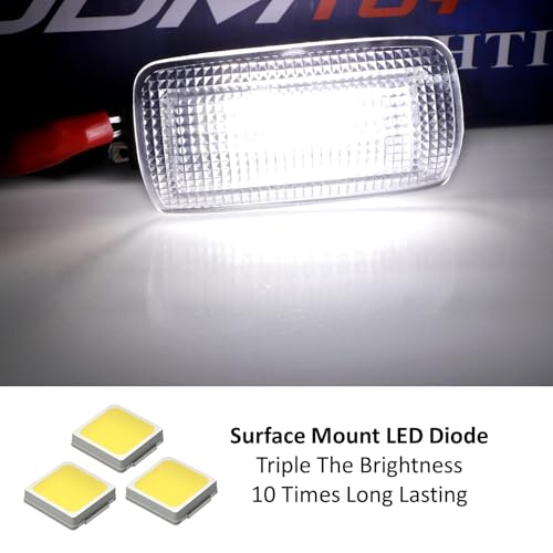 Luces LED de cortesía de puerta lateral blanco xenón iJDMTOY miniatura 3