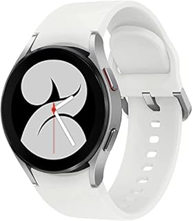 SAMSUNG Galaxy Watch 4 40mm Smartwatch with ECG Monitor Tracker for Health, Fitness, Running, Sleep Cycles, GPS Fall Detection, Bluetooth, US Version, SM-R860NZSAXAA, Silver