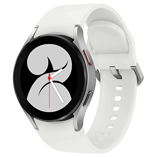 SAMSUNG Galaxy Watch 4 40mm Smartwatch with ECG Monitor Tracker for Health, Fitness, Running, Sleep Cycles, GPS Fall Detection, Bluetooth, US Version, SM-R860NZSAXAA, Silver