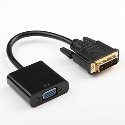 WAWPI DVI to VGA Adapter Male to Female Adapter (DVI 24+1 to VGI)