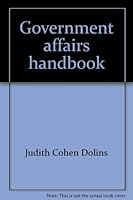 Government affairs handbook 0910761337 Book Cover